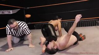Hot femdom action with Nadia White and Glenn King