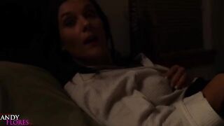 Hot teacher seduced her students during a sleepover
