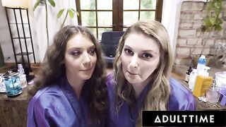 Hair stylists Elena Koshka and Bunny Colby seduce in POV roleplay