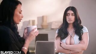 The teacher is replaced by a student in a steamy SLAYED lesson