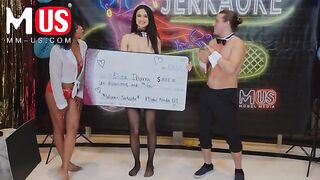 Eliza Ibarra got fucked by Jay Romero in a steamy Jerkaoke session