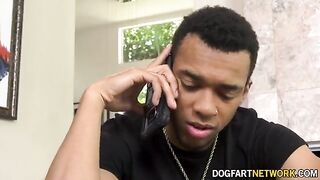 Bella Rolland gets dumped by her BF, then does 2 BBCs instead
