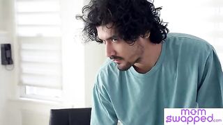 Hot mom Caitlin Bell says she loves the way young guys' cocks get so hard