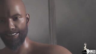 White woman is a slut who loves to fuck a big black cock hard