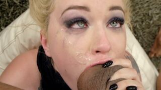 Blonde girl Misha Cross fucked deeply in her ass hole