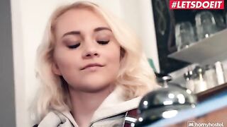 Petite teen Marilyn Sugar fucked hard by stranger