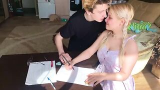 The student could not pass the subject, so she was left with a tutor