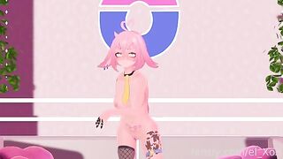 A first-time anal experience for a VTuber, exploring new boundaries!
