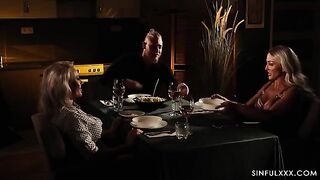 What will happen in this romantic and kinky threesome?