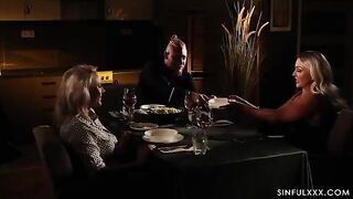 What will happen in this romantic and kinky threesome?