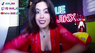 A girl with a beautiful body has an intense blowjob session