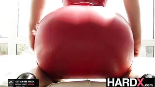 Abella Danger gets her big ass pounded with intense DP action