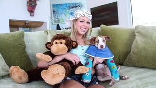 Hot PAWG action with Zoey Monroe getting fucked in the ass by a horny Frenchman