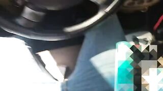 My nosy neighbor caught me jerking off in my car and threatened to tell the complex management