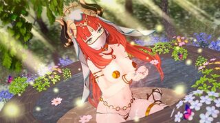 The beautiful Nilou is fucking passionately in Genshin Impact