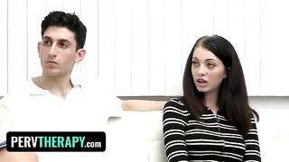 Doctor Kenzie Love helps stepsiblings to get rid of their sexual problems