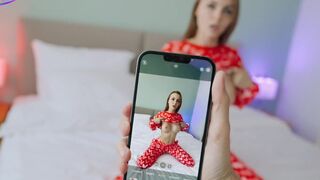 She wanted to take photos, but things got steamy in a different way