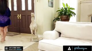 Reena Sky makes a sex tape with her neighbor Chanell Heart