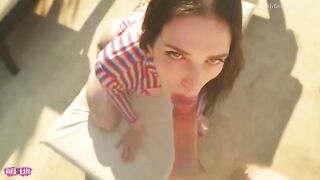 This girl really wants to get a creampie, and she’s willing to do anything to make it happen