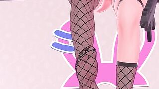Futa MILF pegs her partner, but after spanking herself, she cums