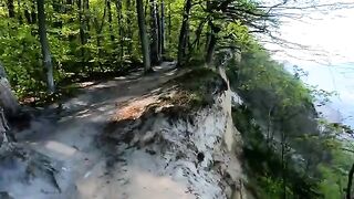 A walk with a Chihuahua around Gdynia Orłowo and some daring action