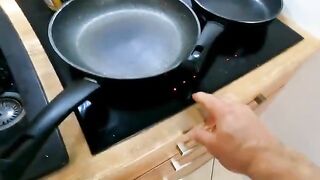Bad Volodya and his way of making Asian rice. Cooking and fucking - ChihuahuaSU VLOG