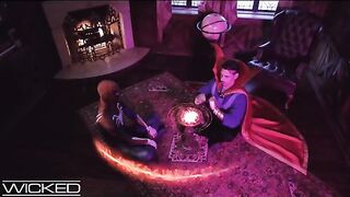 Deadpool and Captain Marvel fucked by Spiderman in pool