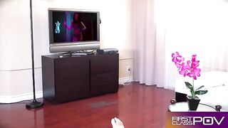 The hottest porn star Adriana Chechik gets her pussy filled with cock