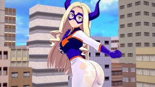 Busty Mt. Lady from My Hero Academia gets fucked in POV style