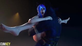 Breeding Furry with Sexy Cat Girl - Big Cock Monster