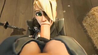 Compilation of blowjobs from popular Fortnite characters in high quality