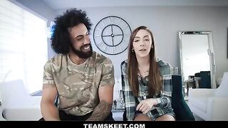 Girlfriend gets banged in crazy poses by her passionate partner