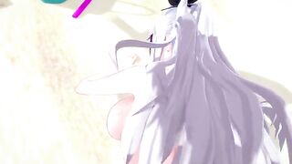 Prinz Eugen waifu fucked by a huge cock in POV style