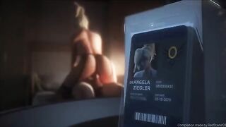 Overwatch Mercy SFM animations compilation with rare and unique scenes