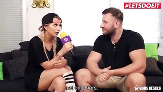 Ebony German pornstar Josy Black gets her pussy railed by horny amateur dude