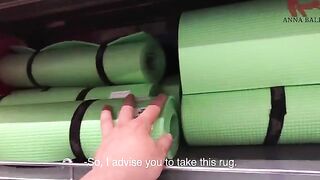 Help me choose a yoga mat for future intimacy?