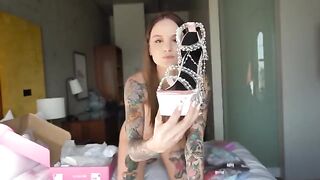 I got in trouble with my husband for buying this see through lingerie