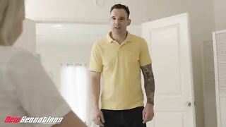 Young slut Britt Blair banged by her dad’s friend
