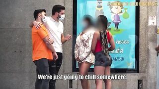 Two hot Mexican teens picked up for an unforgettable experience