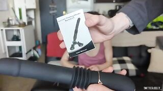 First time with a new Lovenote flapper vibrator