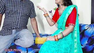 Priya did not know how to control her squirting during sex with stepbrother