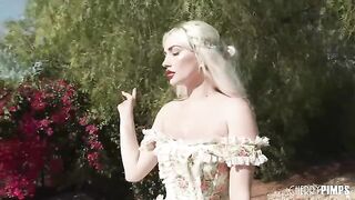 A guy fucks the hottest girl with big natural boobs, Skye Blue