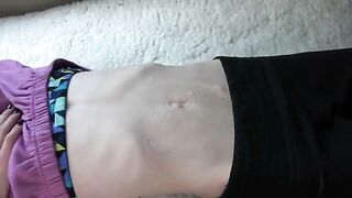 A compilation of belly button fetish videos for the discerning viewer