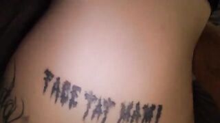 The guy has a passionate and rough sex with his girlfriend