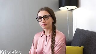 Hot camwhore fucks with her English tutor at home