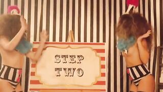 The clowns are fucking around with Riley, Ryan, and Ruby in this scene