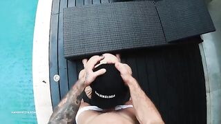 Bikini girl Hansel Grettel gets fucked hard outdoors in POV style
