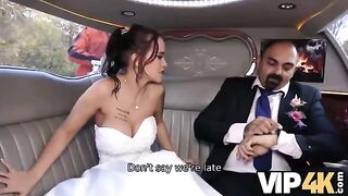 The bride agreed to have sex in the car with a stranger on her way to marry
