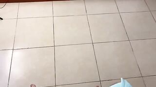 I gave a massage to my best friend's stepson and got cum