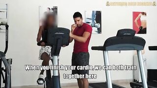 Fit Venezuelan babe gets fucked hard in the gym